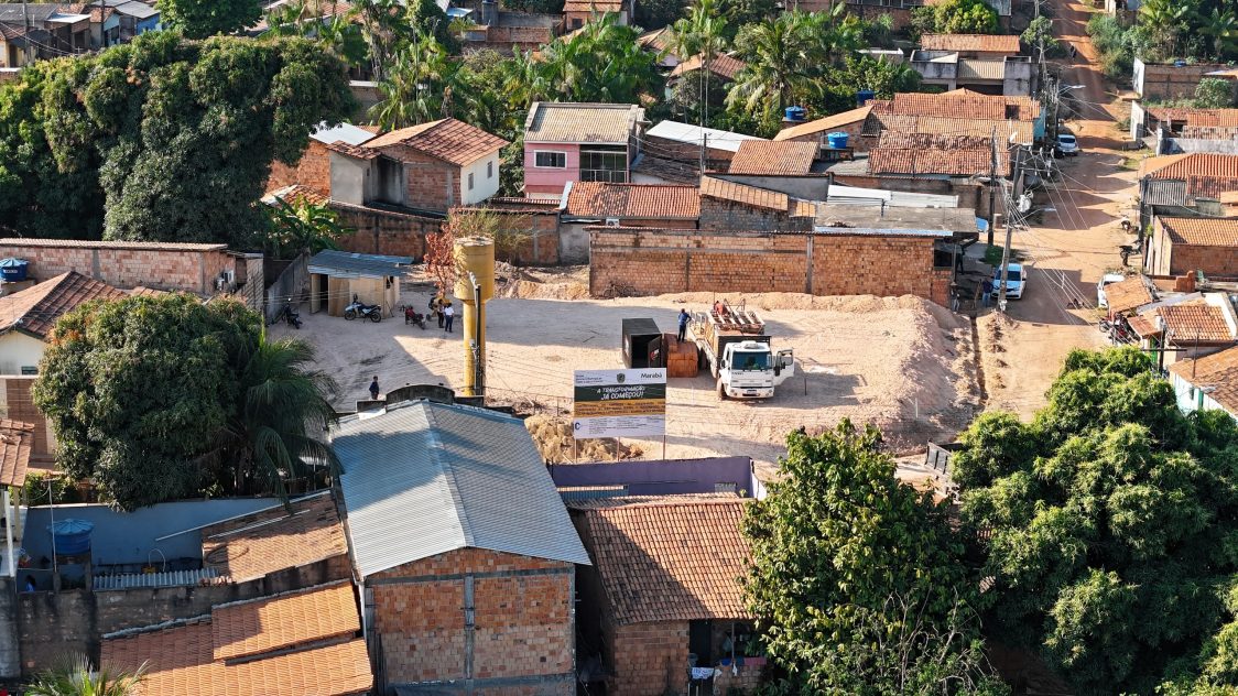 Nova escola infantil começa a ser construída na Folha 8, em Marabá