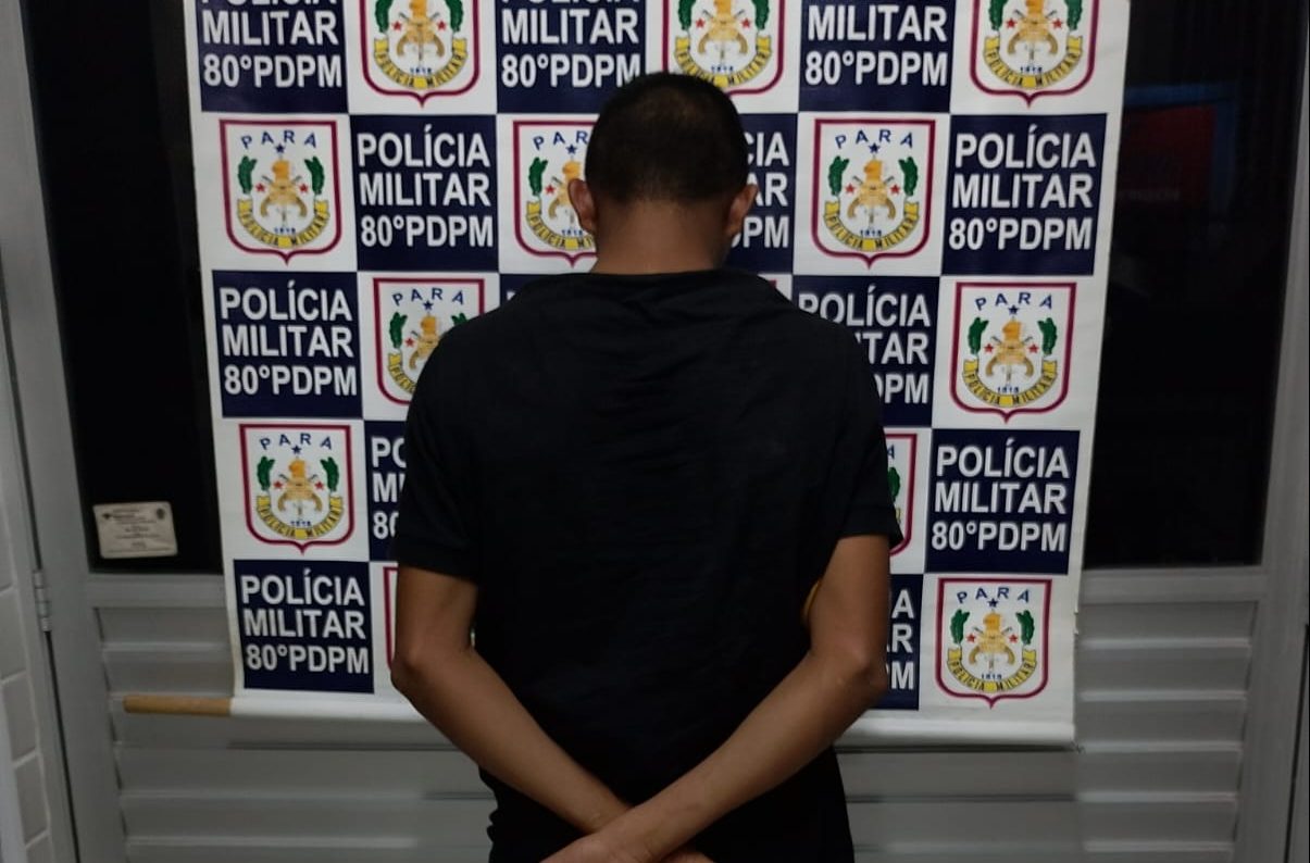 Polícia Militar prende homem suspeito de furtar televisão no Pará