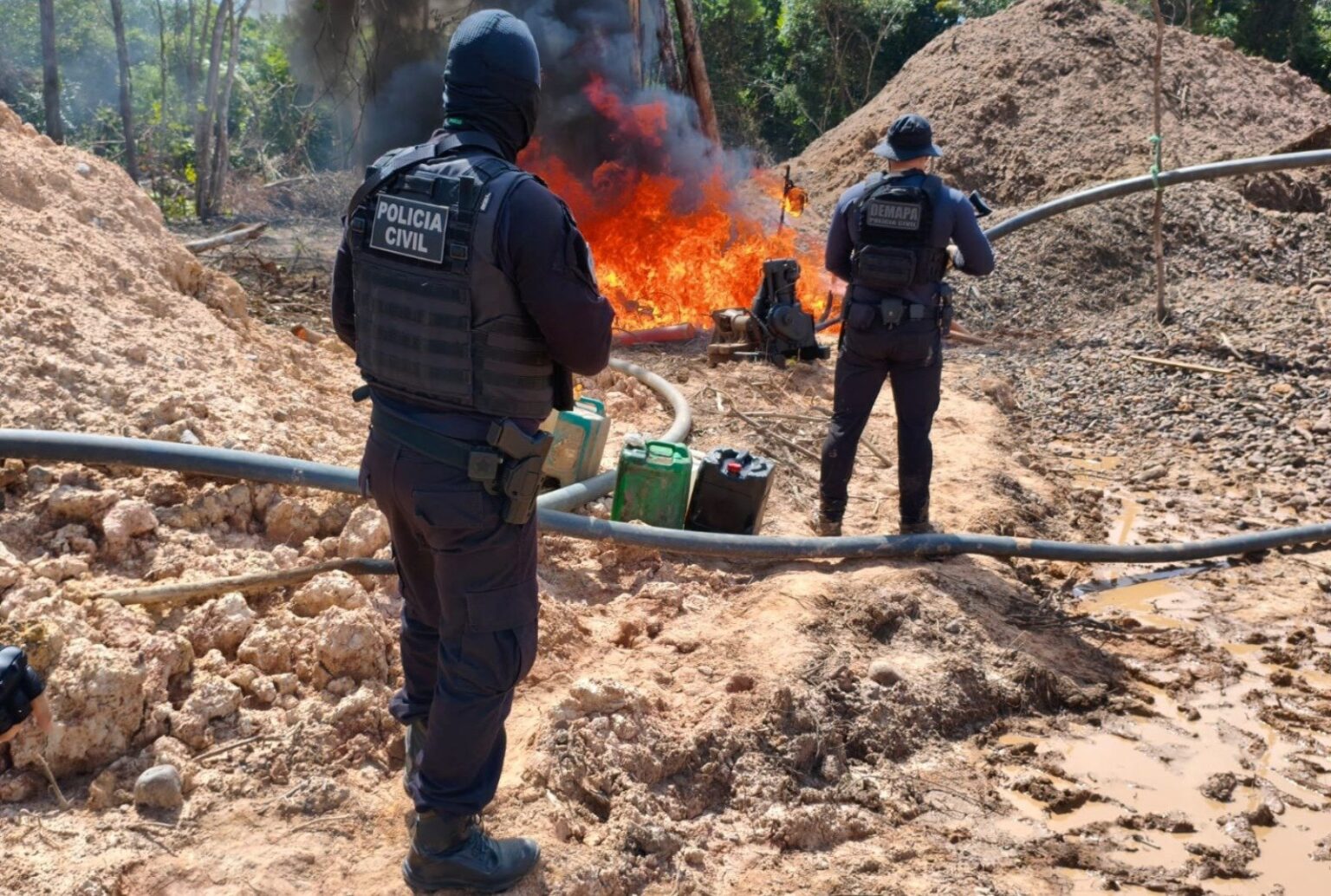 Grupo é autuado por extração ilegal de recursos minerais no Pará