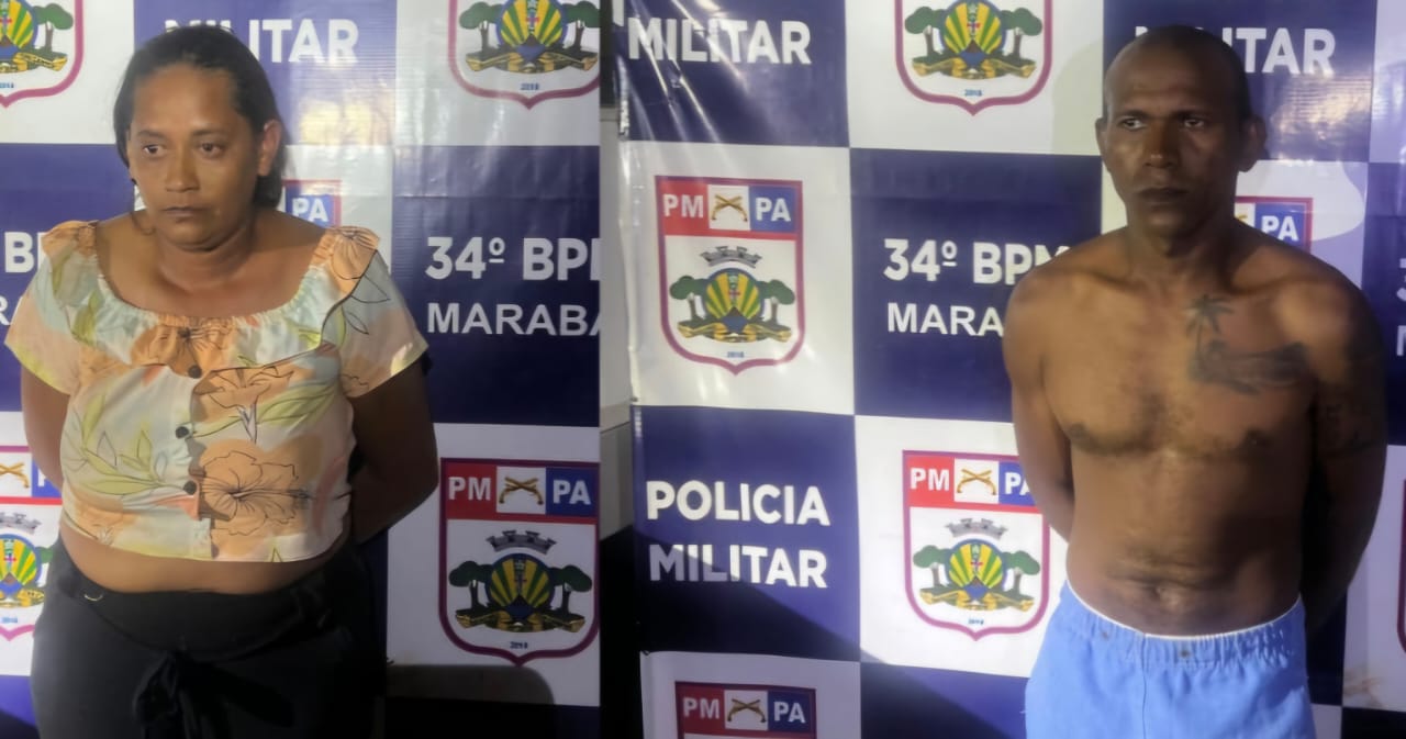 PM prende dupla suspeita de envolvimento em assalto a açougue de Marabá