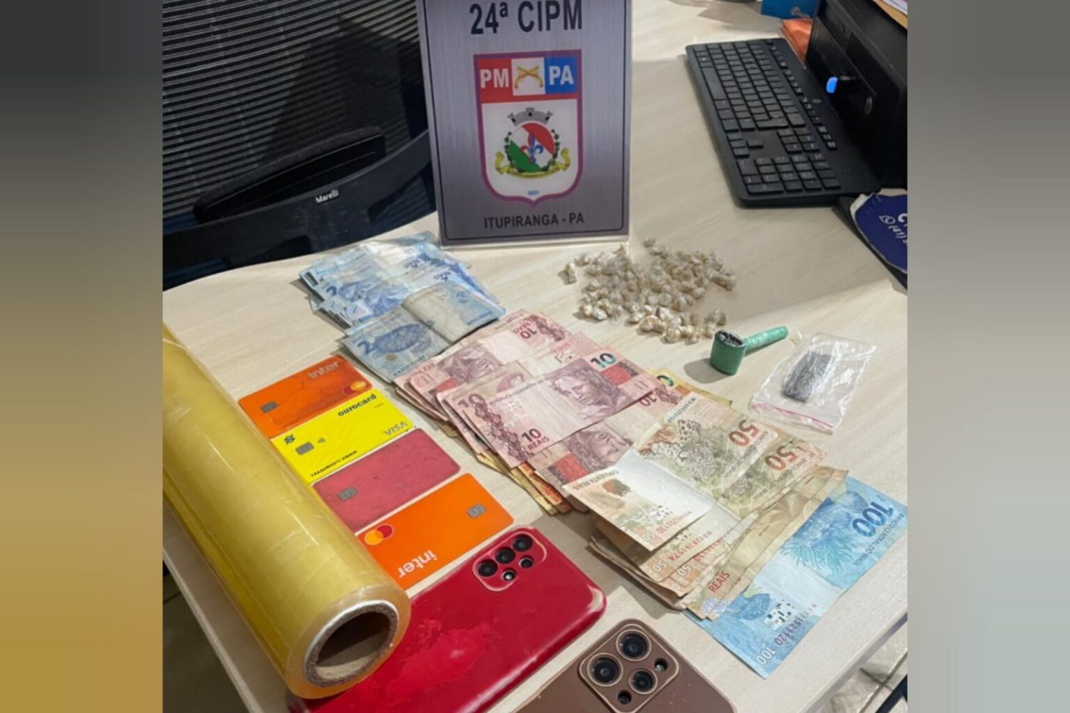 Operação “Athenas” desarticula ponto de tráfico na zona rural de Itupiranga
