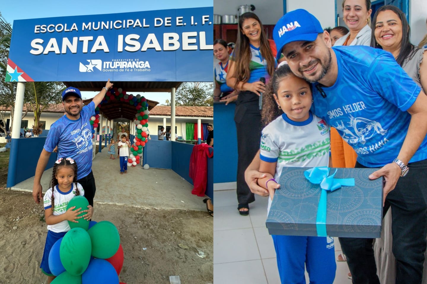 Prefeitura de Itupiranga entrega escolas revitalizadas e reforça estrutura da rede municipal