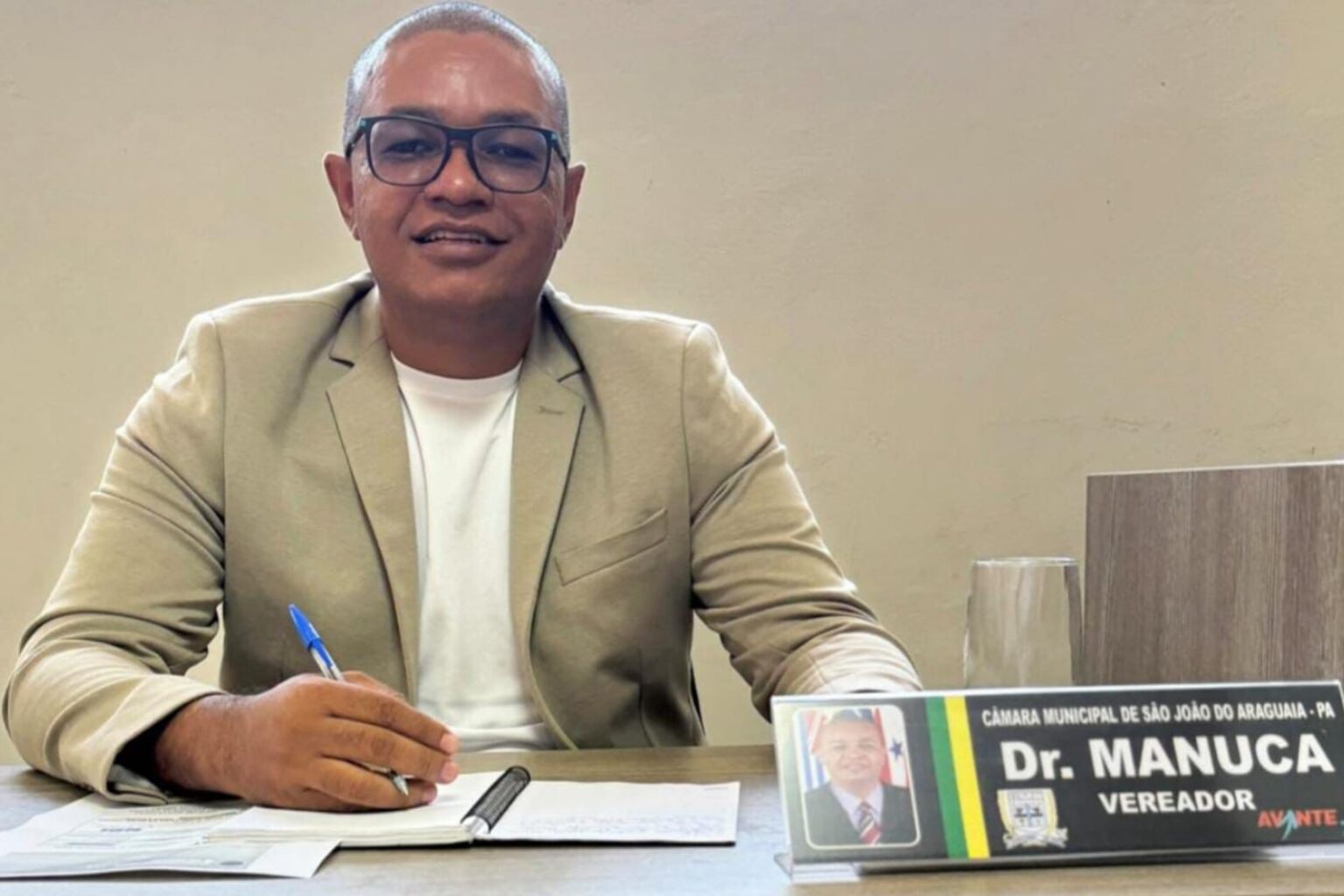 Vereador Dr. Manuca denuncia má gestão da prefeita de São João do Araguaia, Marcellanne