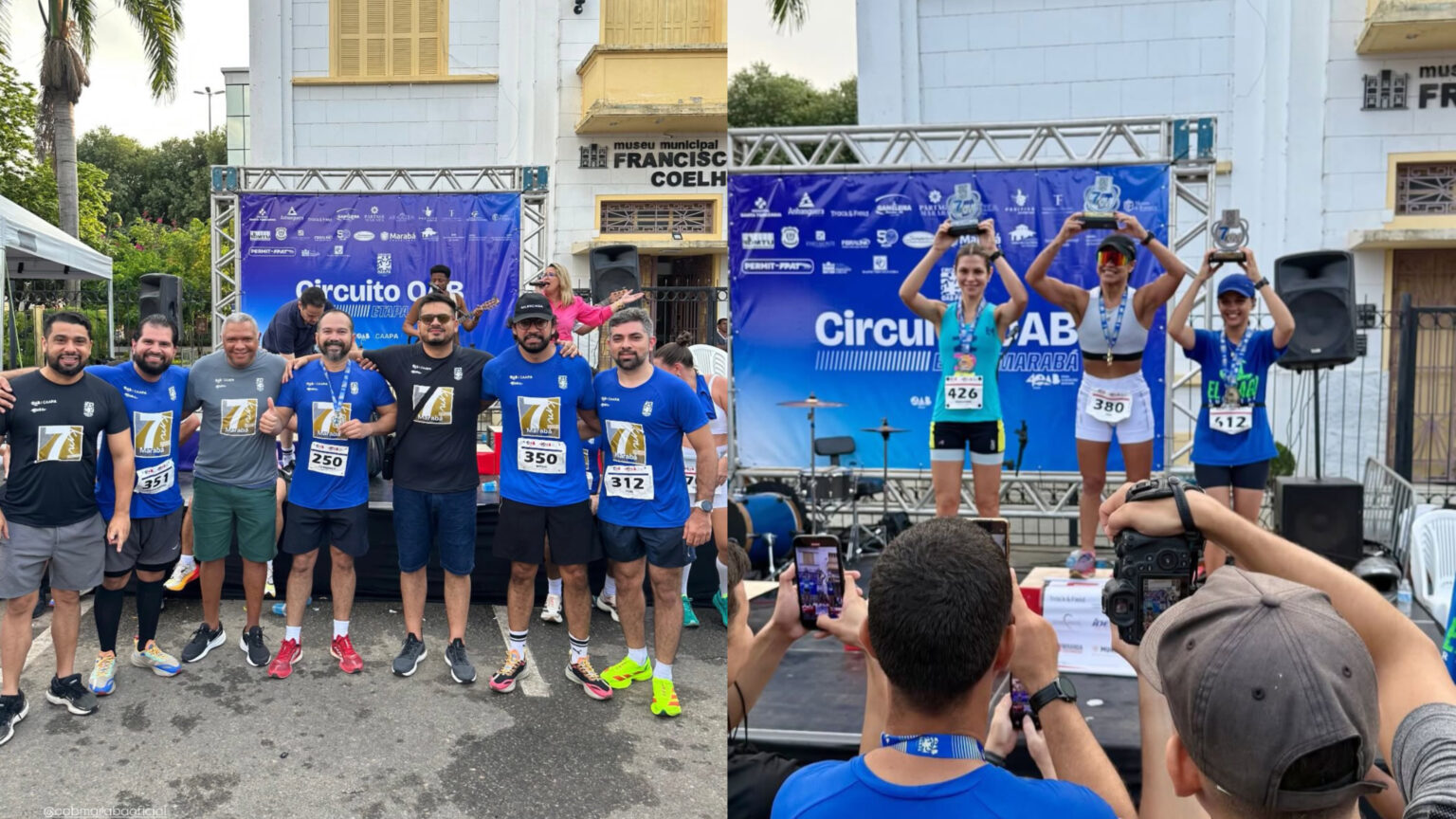 850 atletas participam do Circuito de Corridas da OAB em Marabá