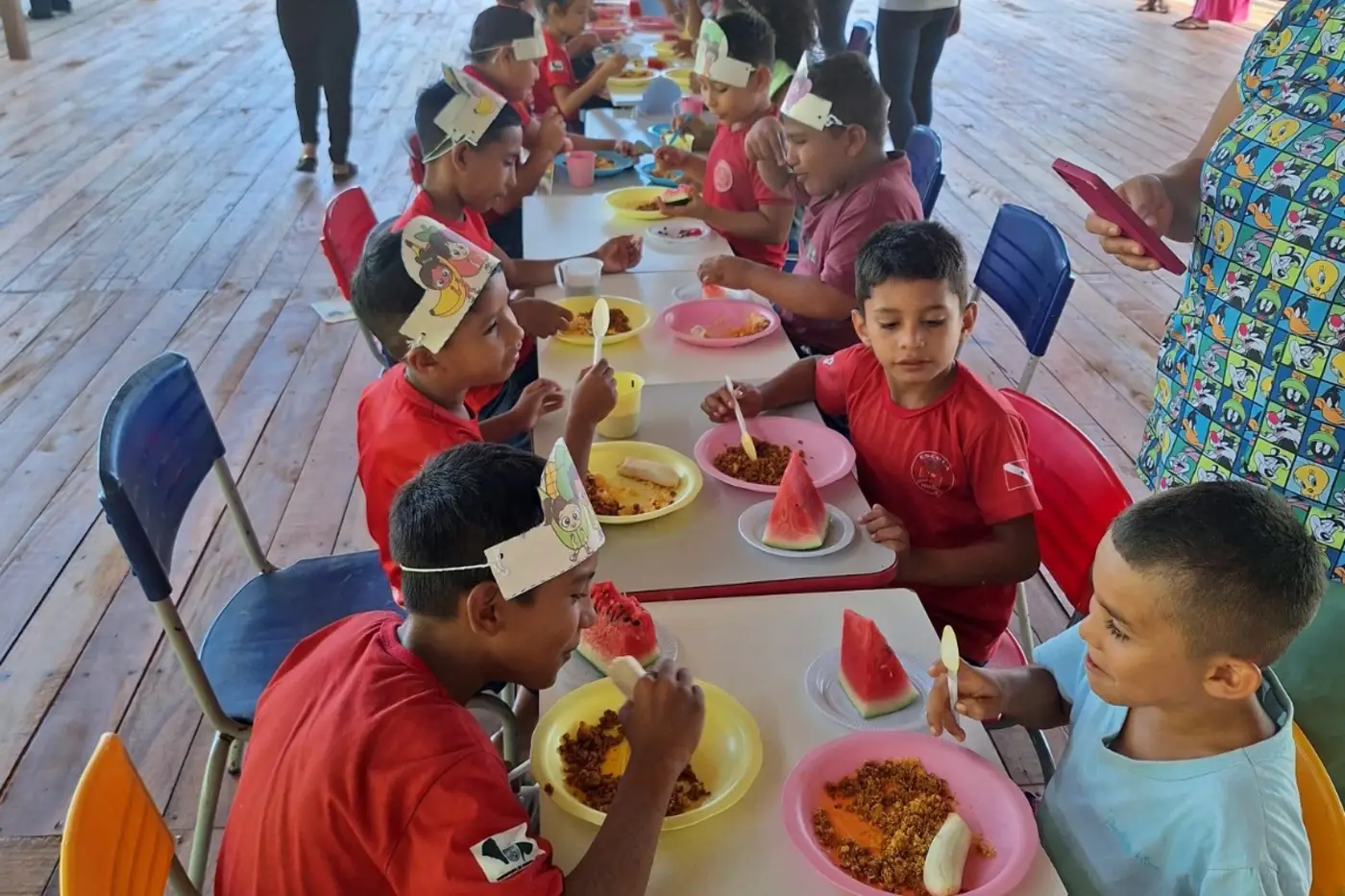 Sespa reforça Programa Saúde na Escola e promove alimentação saudável no Marajó