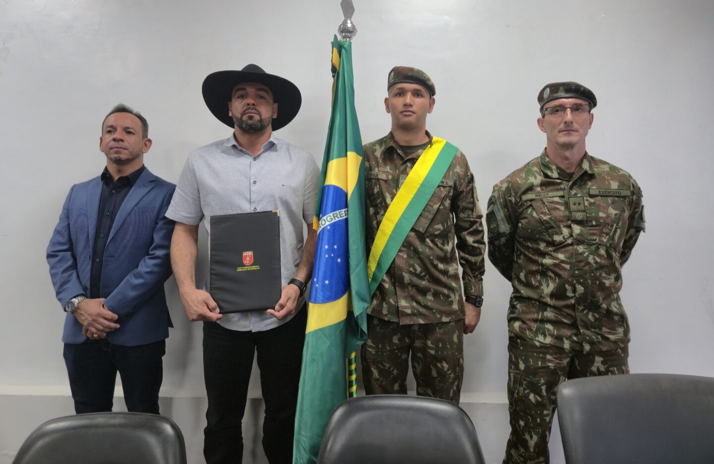 Aurélio Goiano é empossado presidente da Junta Militar de Parauapebas