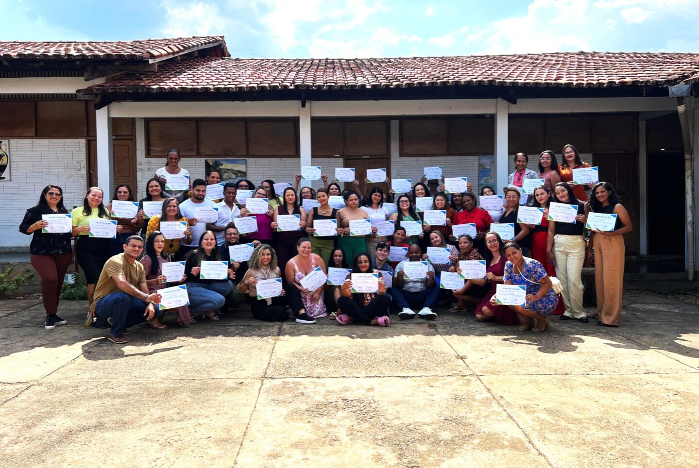 Prefeitura de Parauapebas certifica 76 profissionais em curso de cuidadores sociais