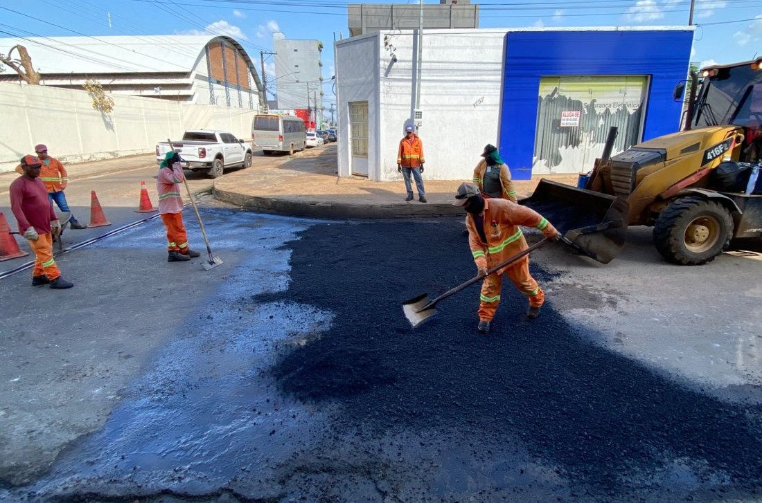 Marabá: Operação Tapa-Buraco atua nos bairros Cidade Nova e Cidade Jardim
