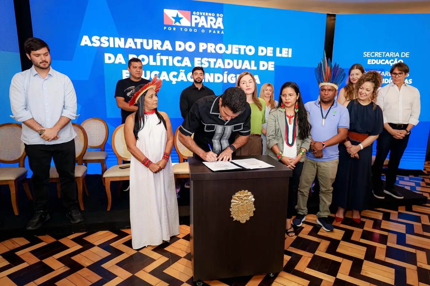 Governo do Pará assina projeto de lei da Educação Escolar Indígena