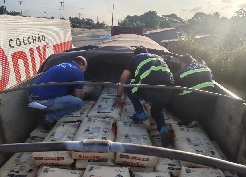 Sefa apreende 27 toneladas de trigo no Pará