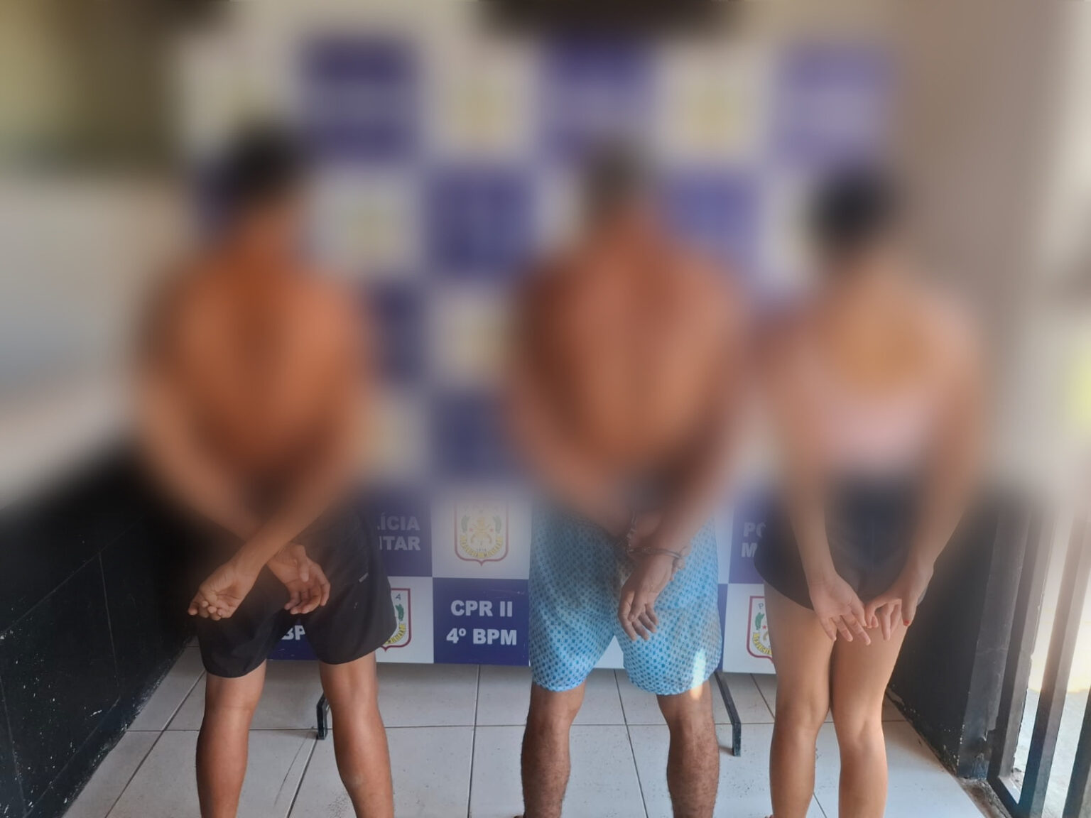Homem é preso e dois adolescentes apreendidos por envolvimento com tráfico de drogas em Marabá