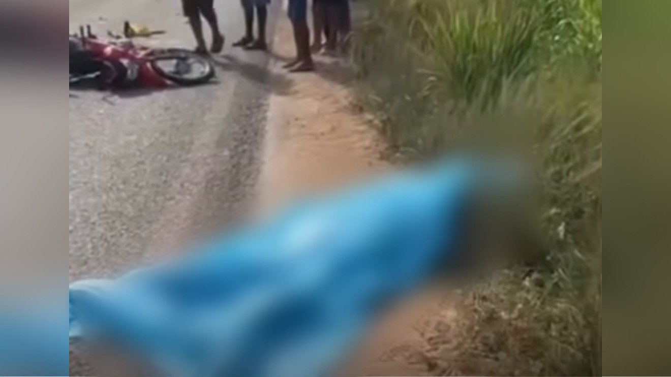Grave acidente entre motos deixa um homem morto em São Geraldo do Araguaia