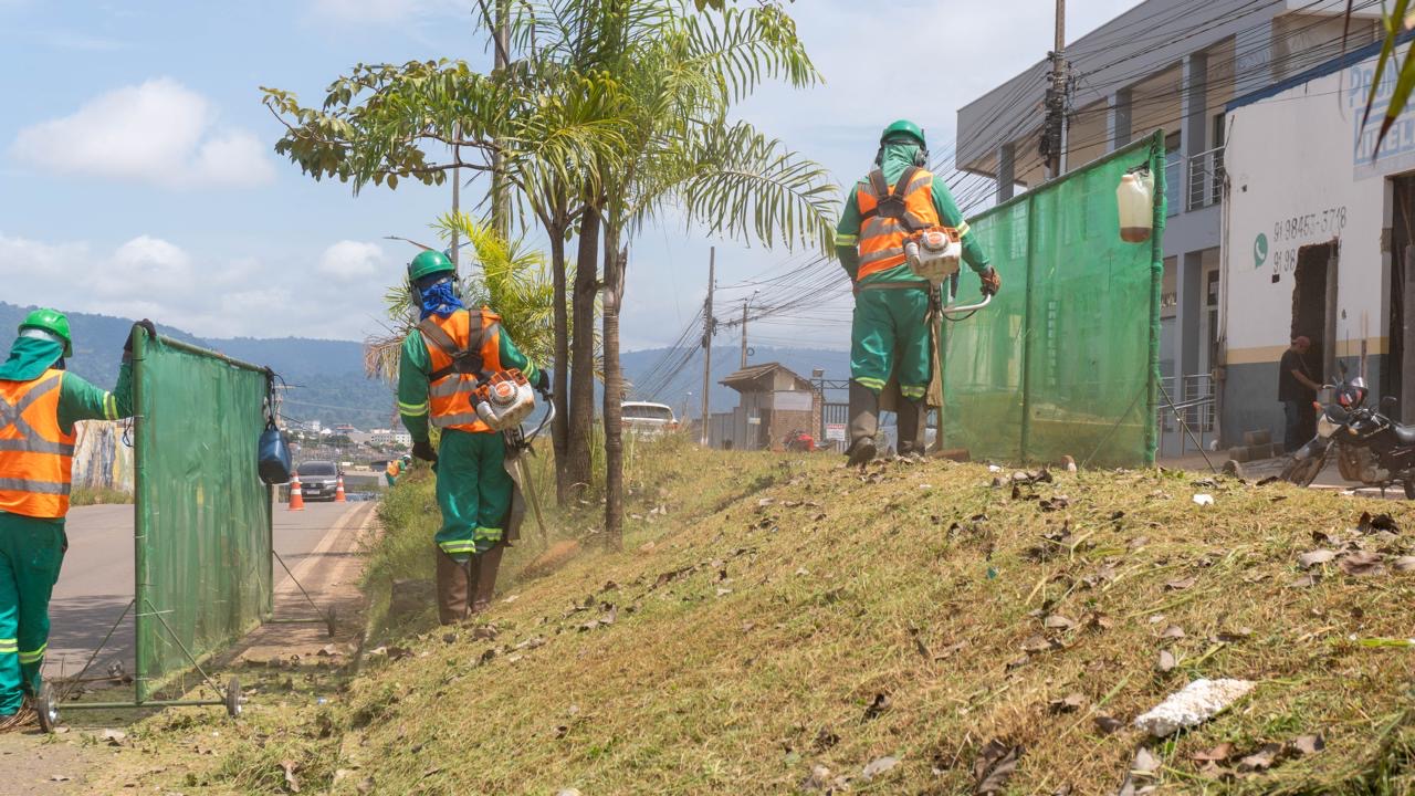 Limpeza e organização mudam a paisagem de Parauapebas