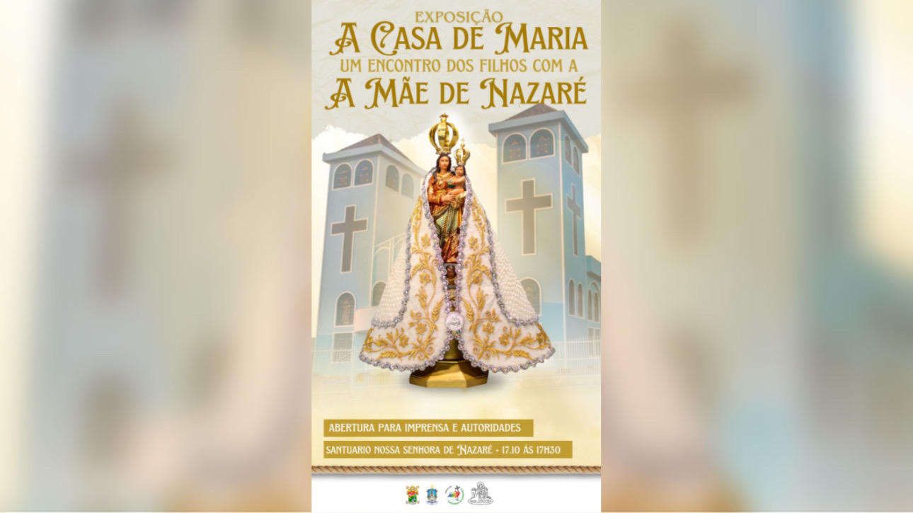 Santuário Nossa Senhora de Nazaré inaugura arte em muro em alusão ao 45º Círio de Marabá