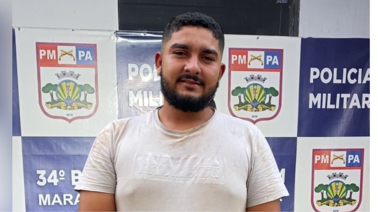 Homem é preso por porte ilegal de arma de fogo no bairro Laranjeiras, em Marabá