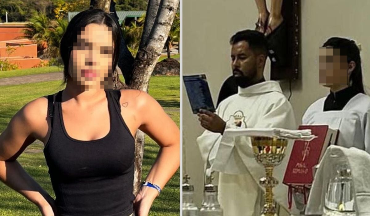 Jovem flagrada com padre ‘talarico’ era acólita na paróquia