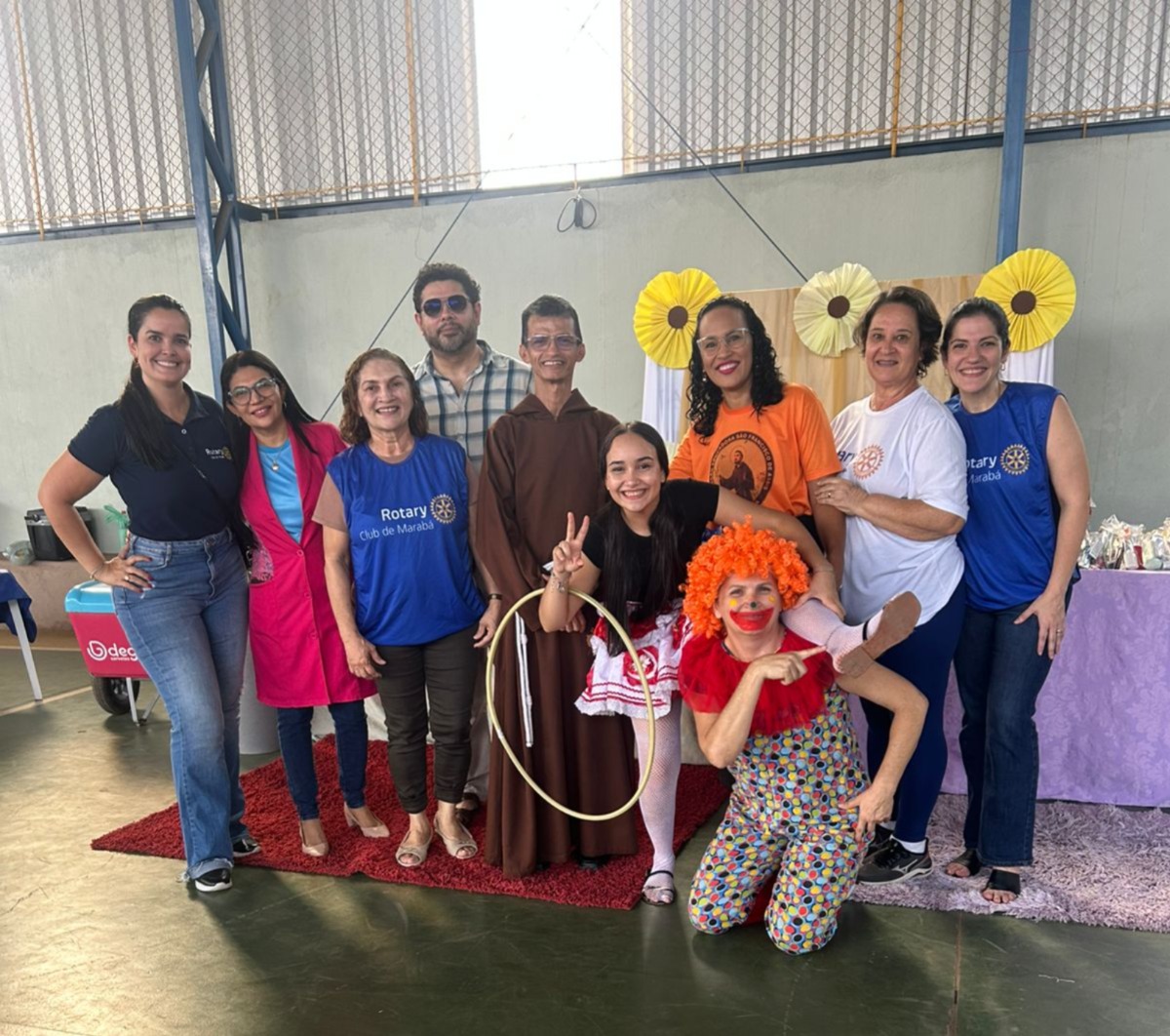 Rotary Club e Igreja dos Capuchinhos promovem ação solidária pelo Dia das Crianças em Marabá