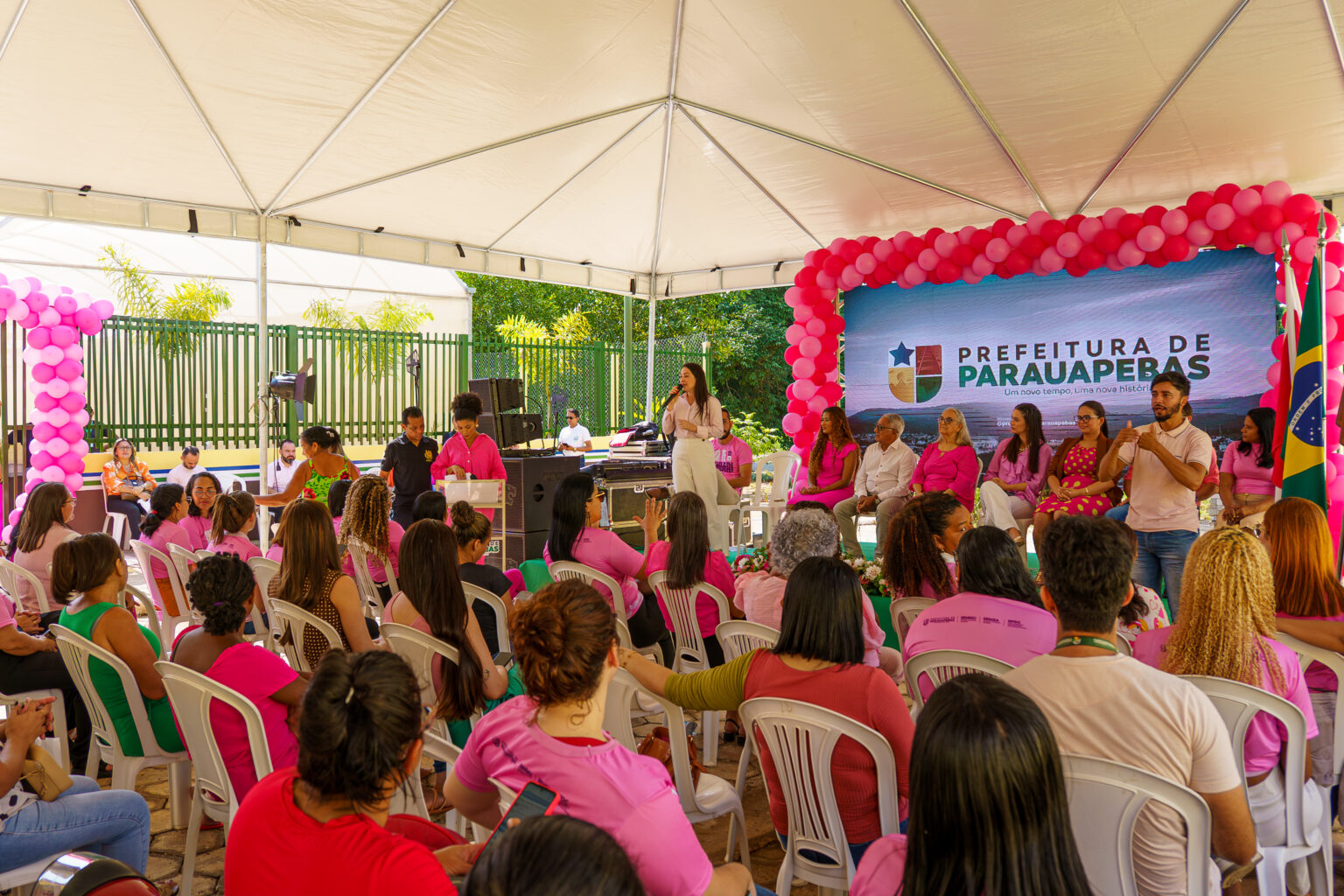 Prefeitura de Parauapebas realiza Dia D do Outubro Rosa contra o câncer de mama
