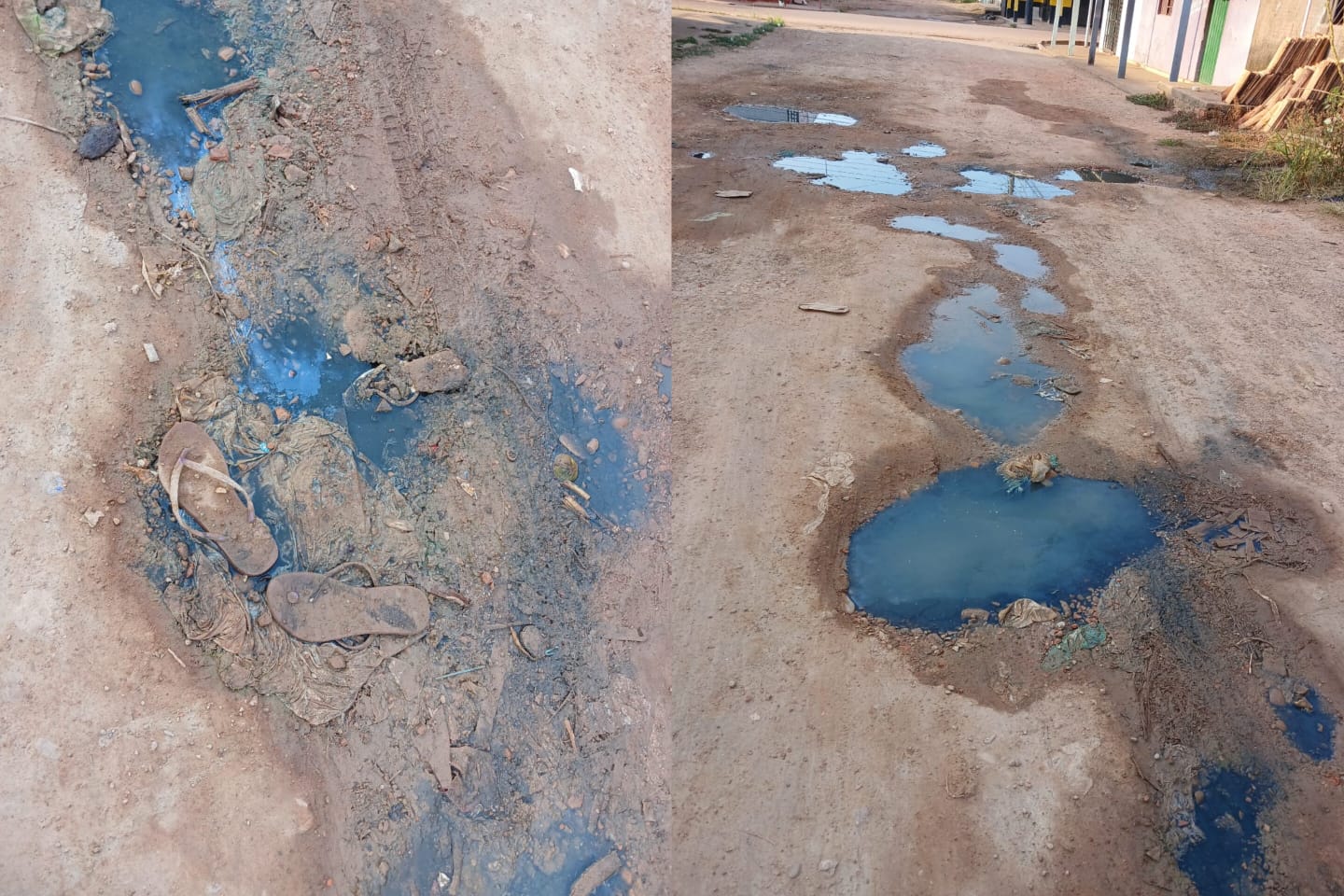 Moradores denunciam despejo de esgoto a céu aberto em Marabá