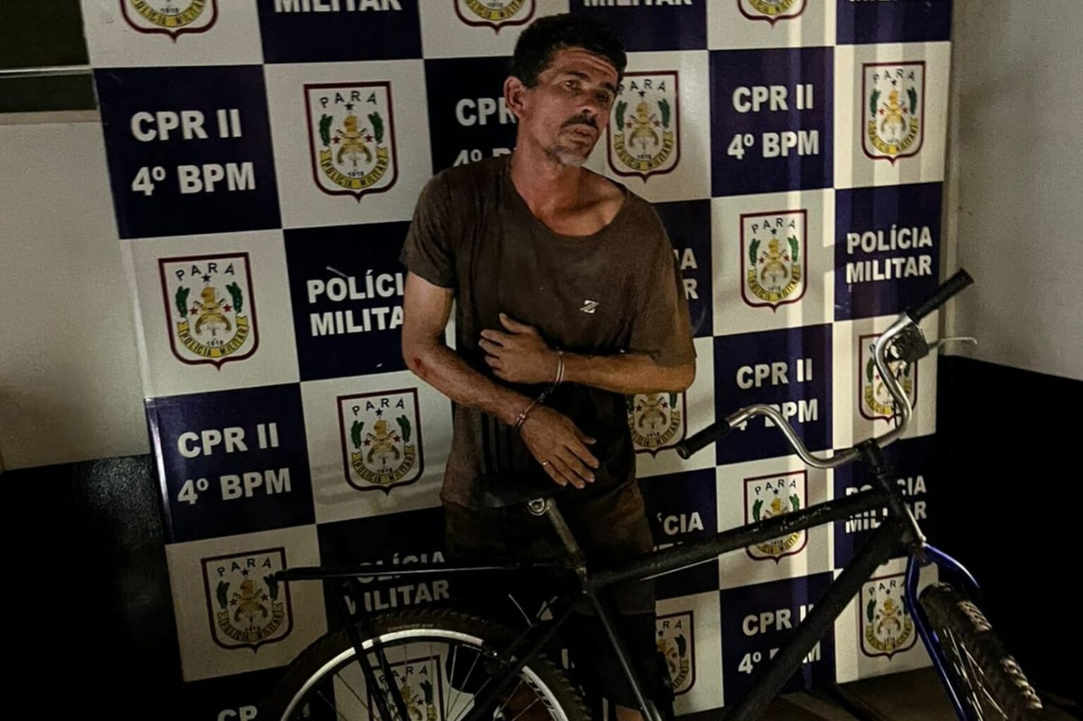 Foragido do Maranhão é preso ao furtar bicicleta em Marabá