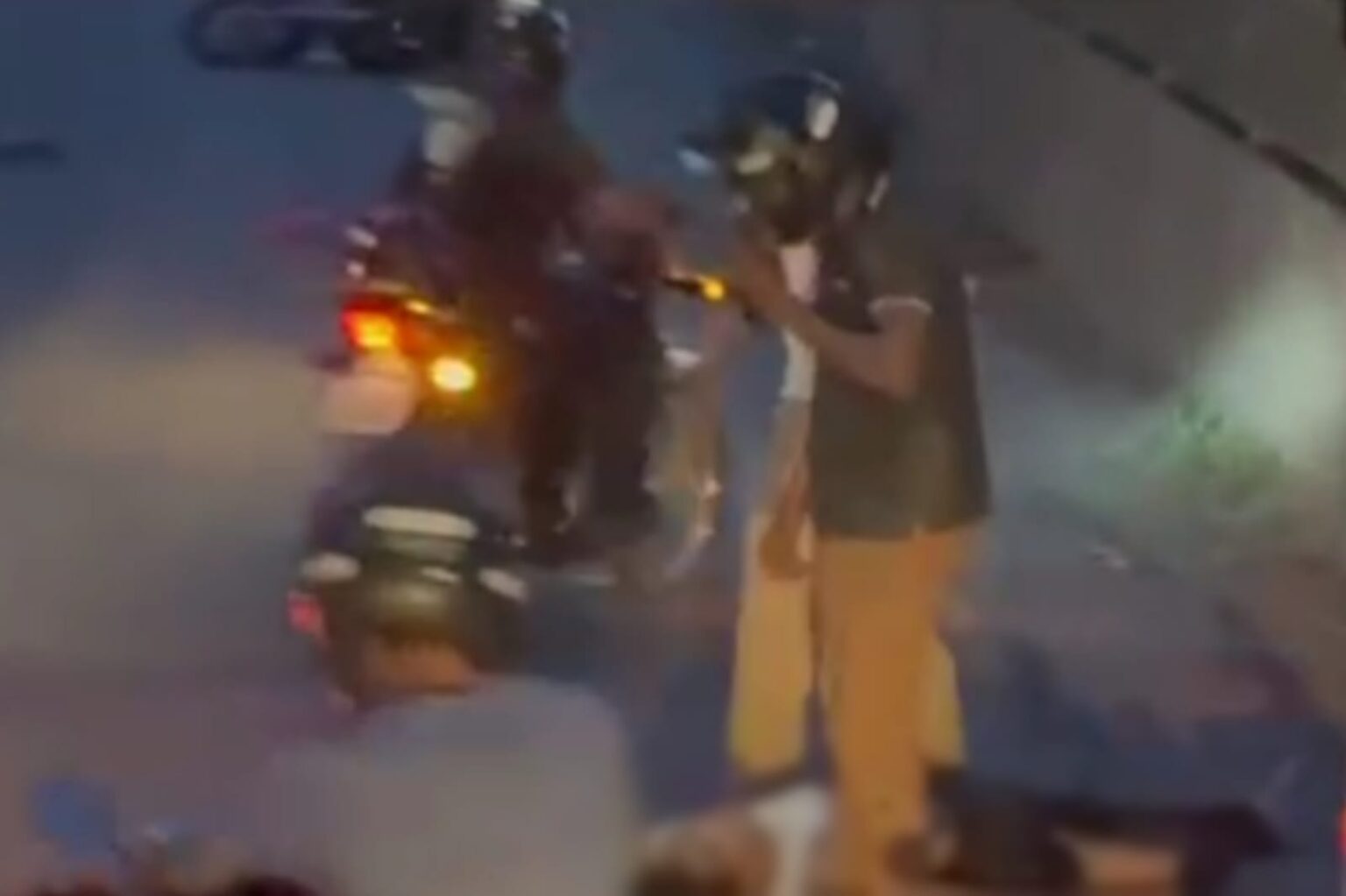 Acidente entre motociclistas deixa feridos na Ponte Rodoferroviária de Marabá