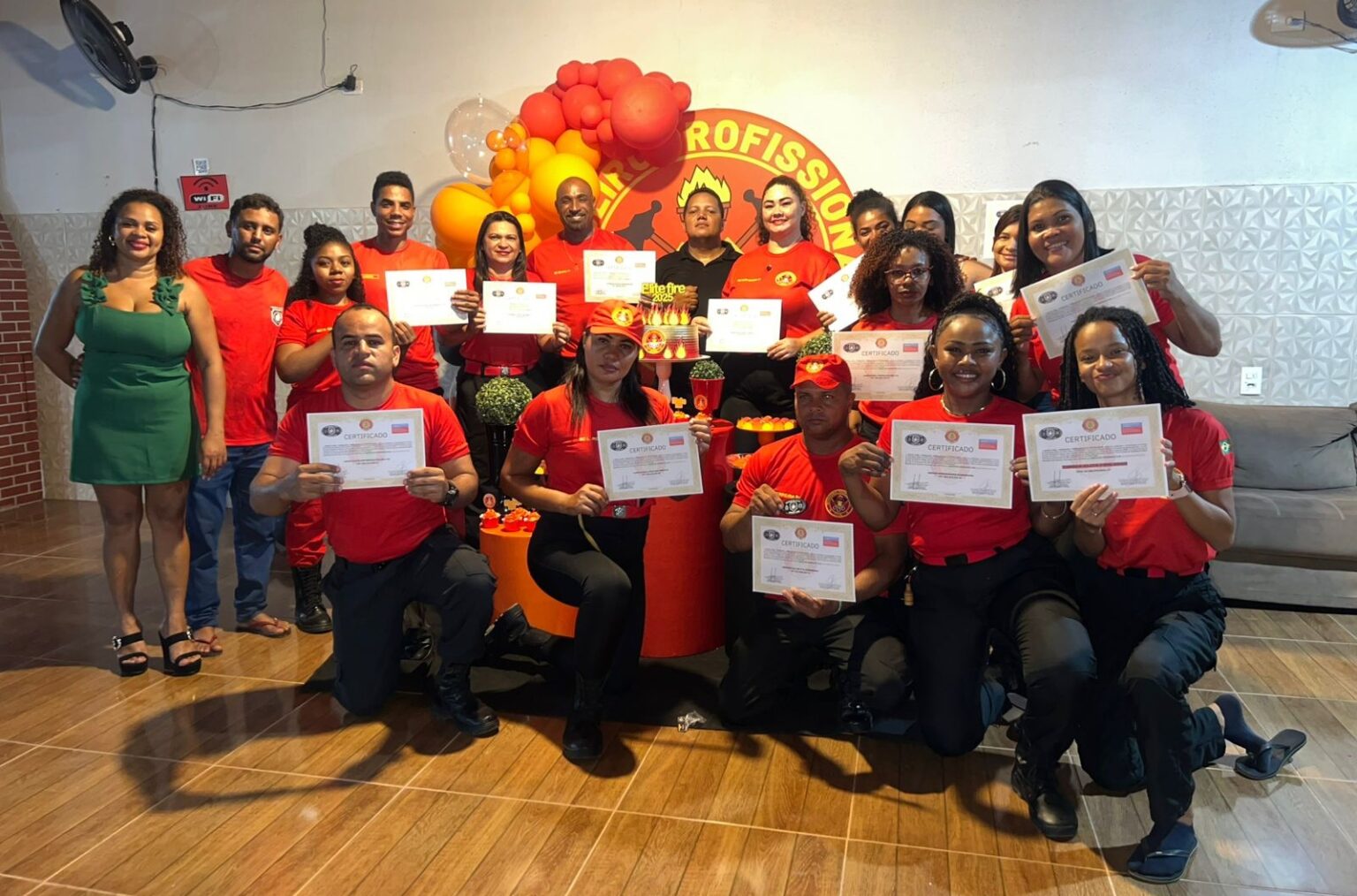 Nova turma de Bombeiros Civis conclui formação pela Impact Fire em Marabá