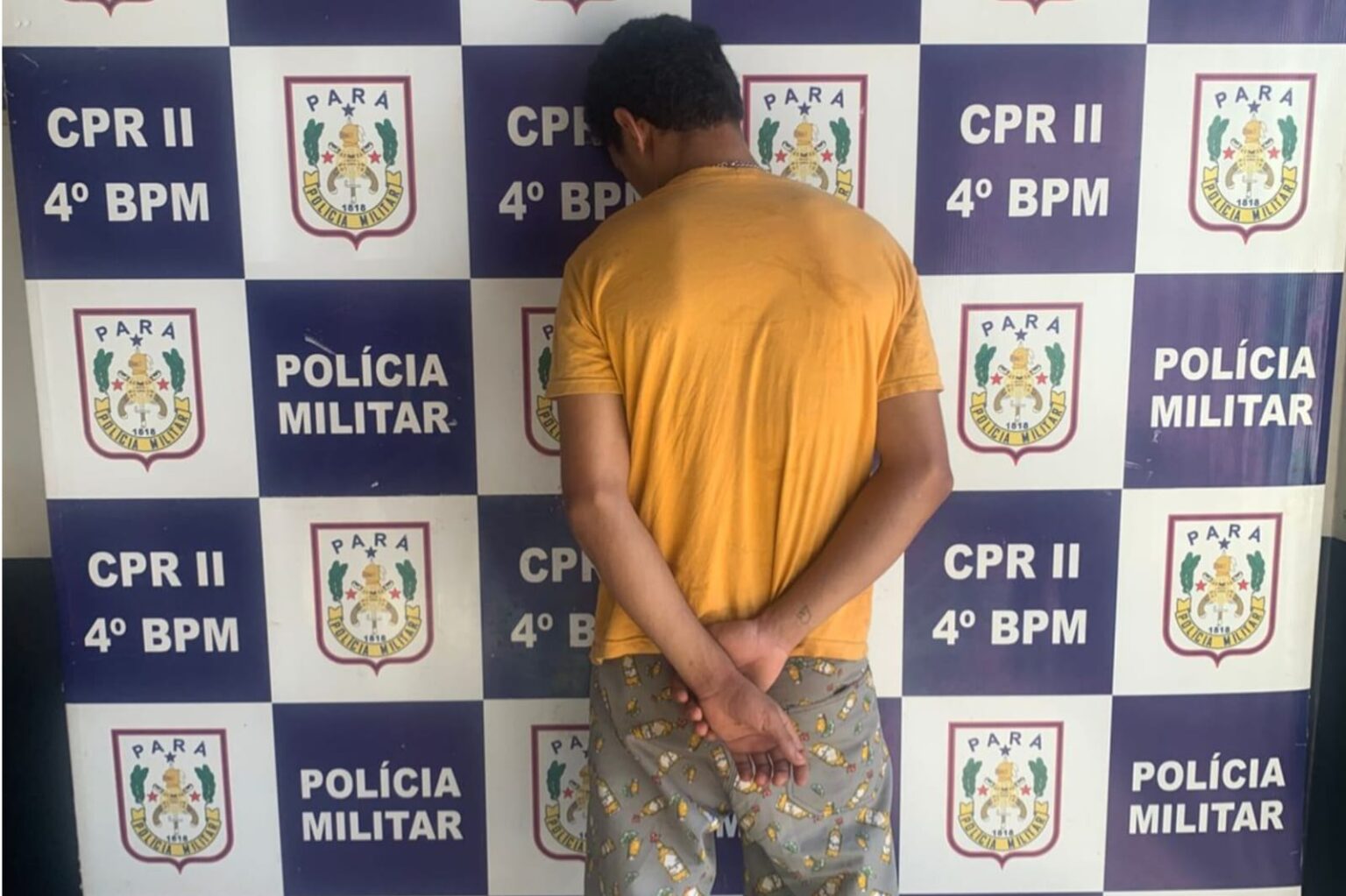 Filho vende televisão da mãe para comprar drogas e comprador é detido pela PM em Marabá