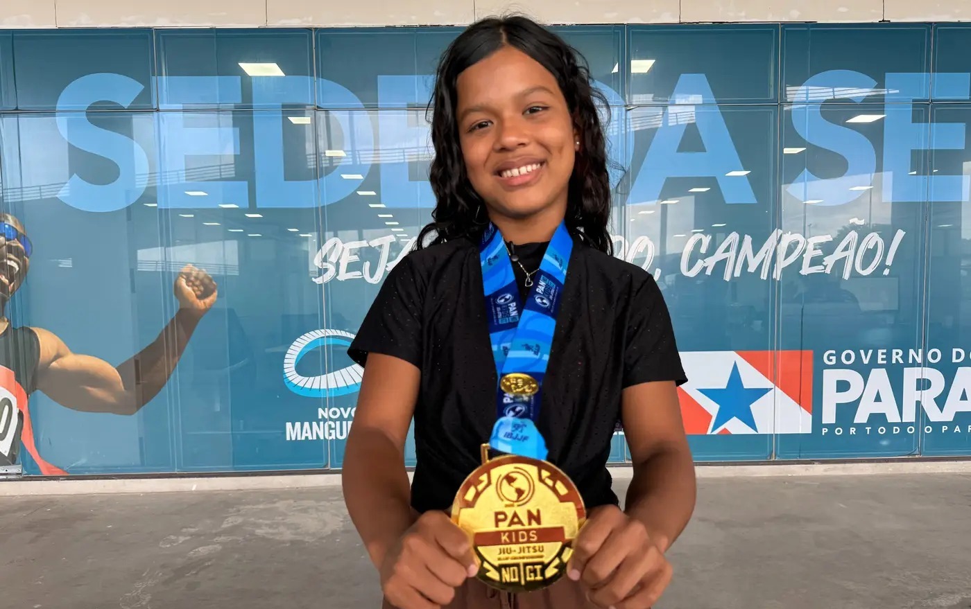 Campeã mundial de jiu-jitsu agradece apoio do Governo do Pará