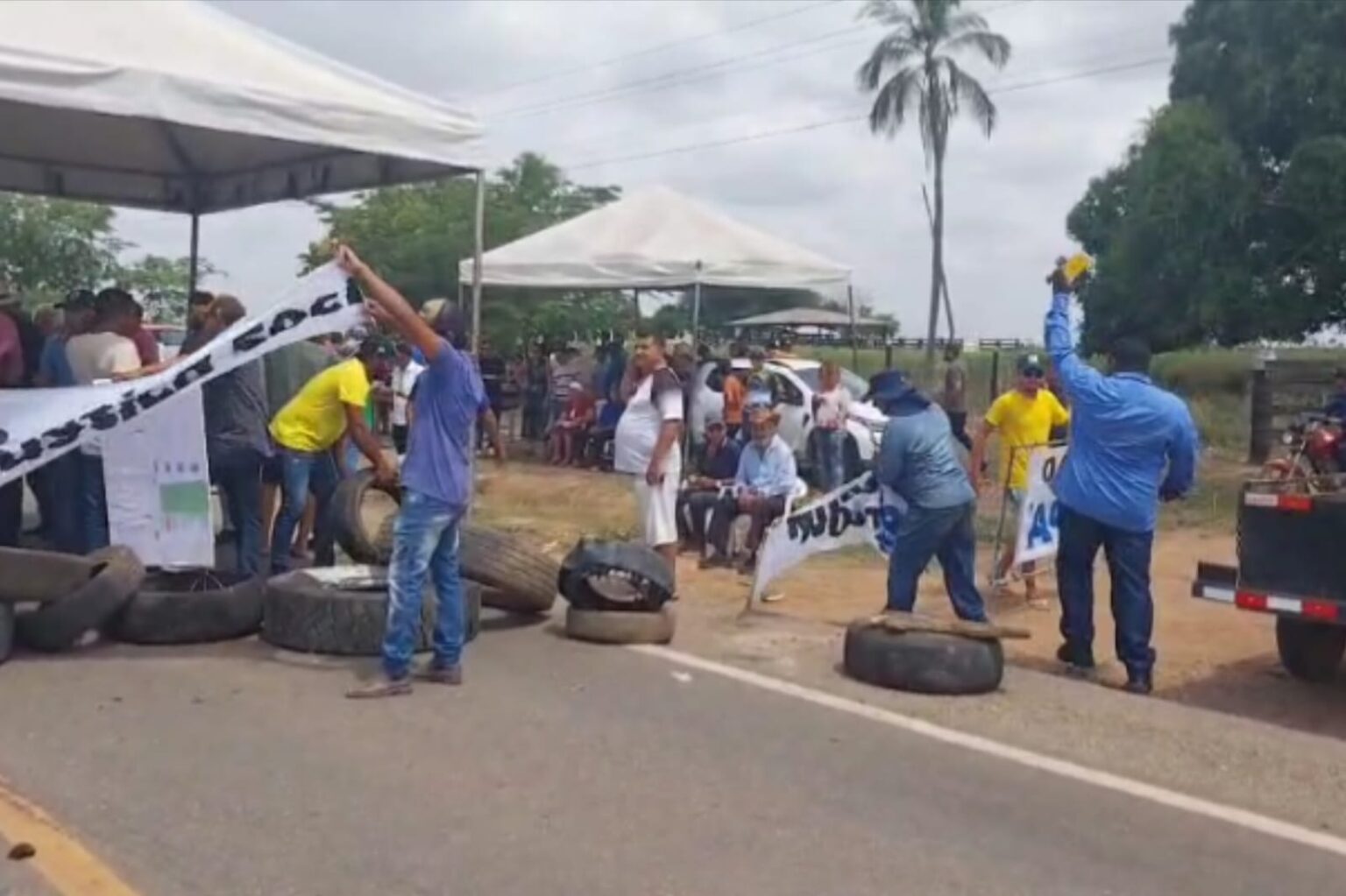 PRF e MPF conseguem desbloqueio da BR-222 em Bom Jesus do Tocantins