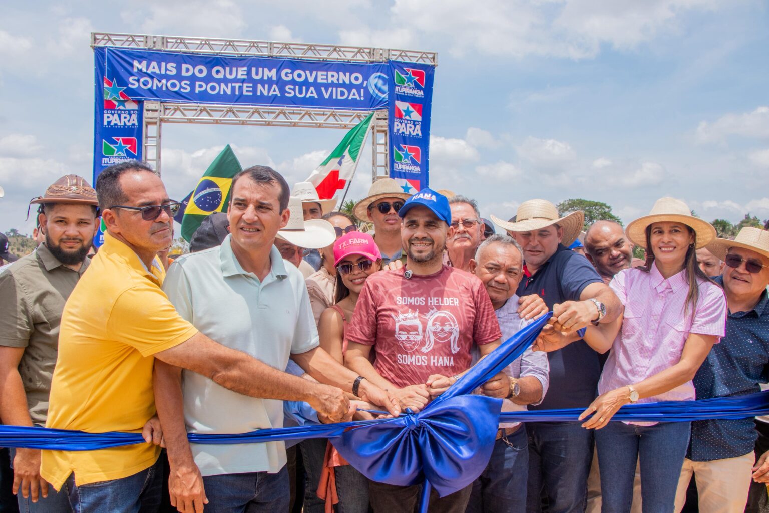 Prefeitura de Itupiranga entrega duas pontes de concreto em menos de 30 dias