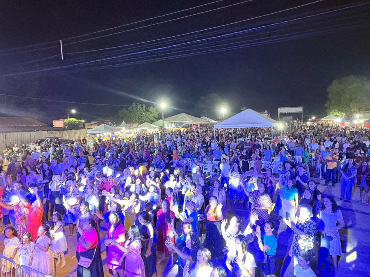 Distrito Cruzeiro do Sul celebra 25 anos com noite de louvor e fé em Itupiranga