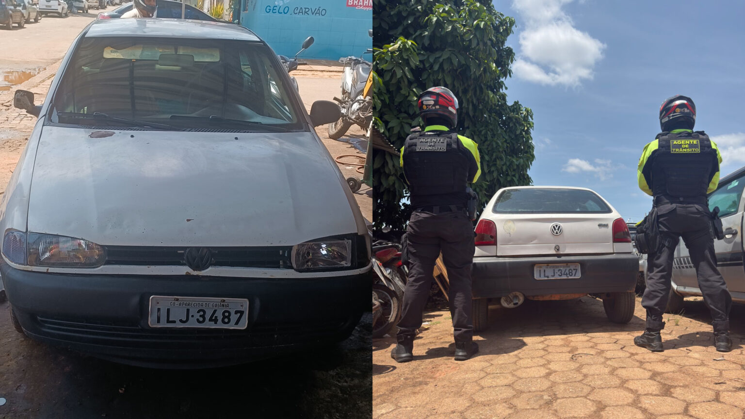 Carro roubado e com motor suprimido é apreendido no sudeste do Pará