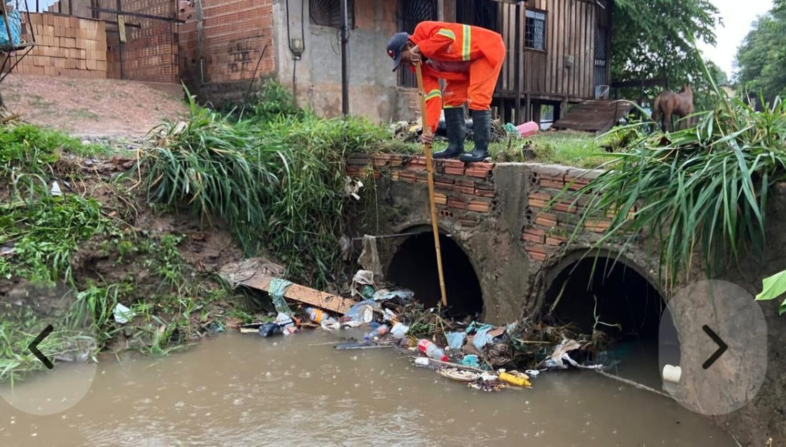 Prefeitura trabalha para prevenir e mitigar efeitos da forte chuva em Marabá