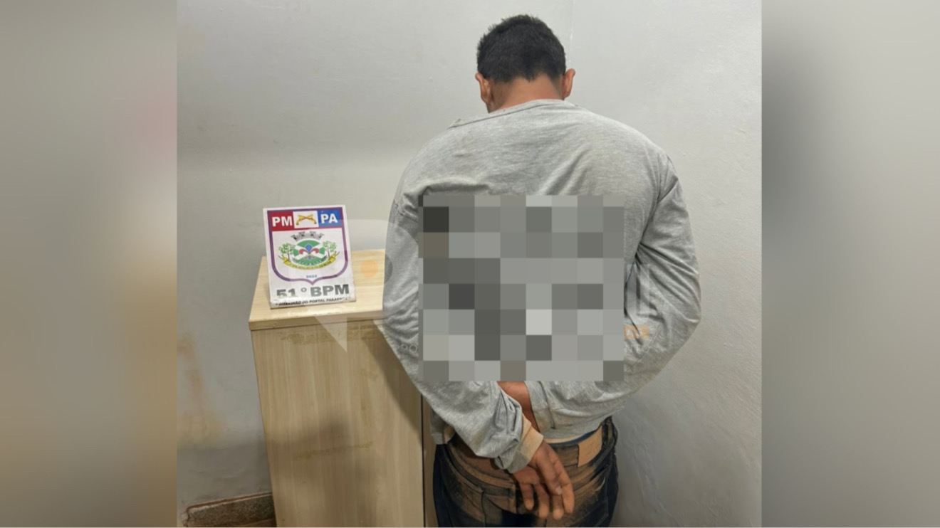 Jovem de 21 anos é preso após furto de motocicleta no sudeste do Pará