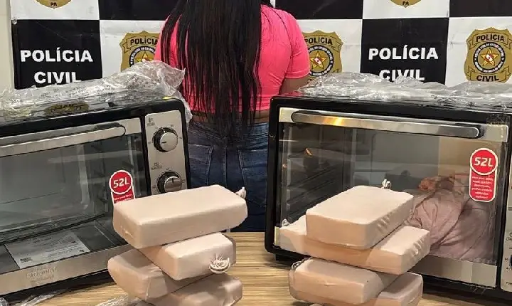 Polícia Civil prende mulher com 10 kg de crack em transportadora de Parauapebas