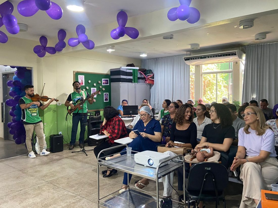 Hospital Materno Infantil promove ações do Novembro Roxo em Marabá
