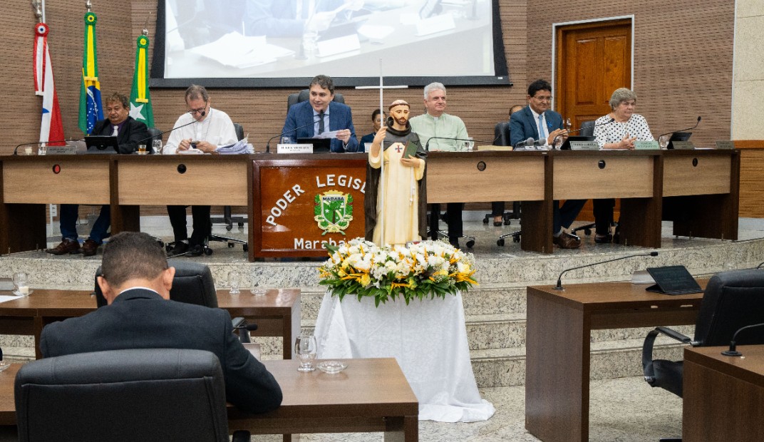 Visita do Padroeiro de Marabá marca solenidade na Câmara
