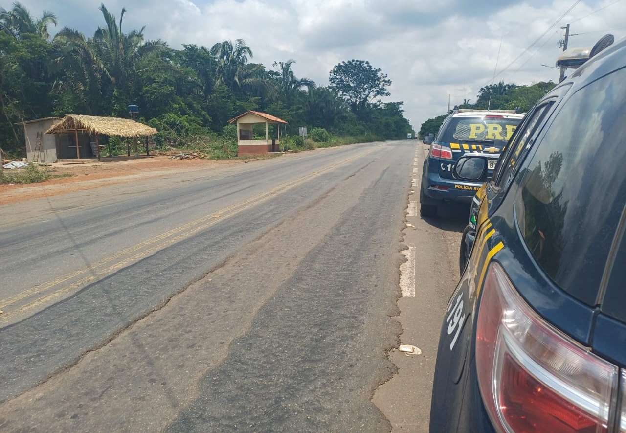 BR-153 é liberada após bloqueio de indígenas em São Geraldo do Araguaia