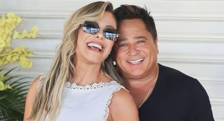 Esposa do cantor Leonardo, Poliana Rocha celebra 49 anos com festa intimista