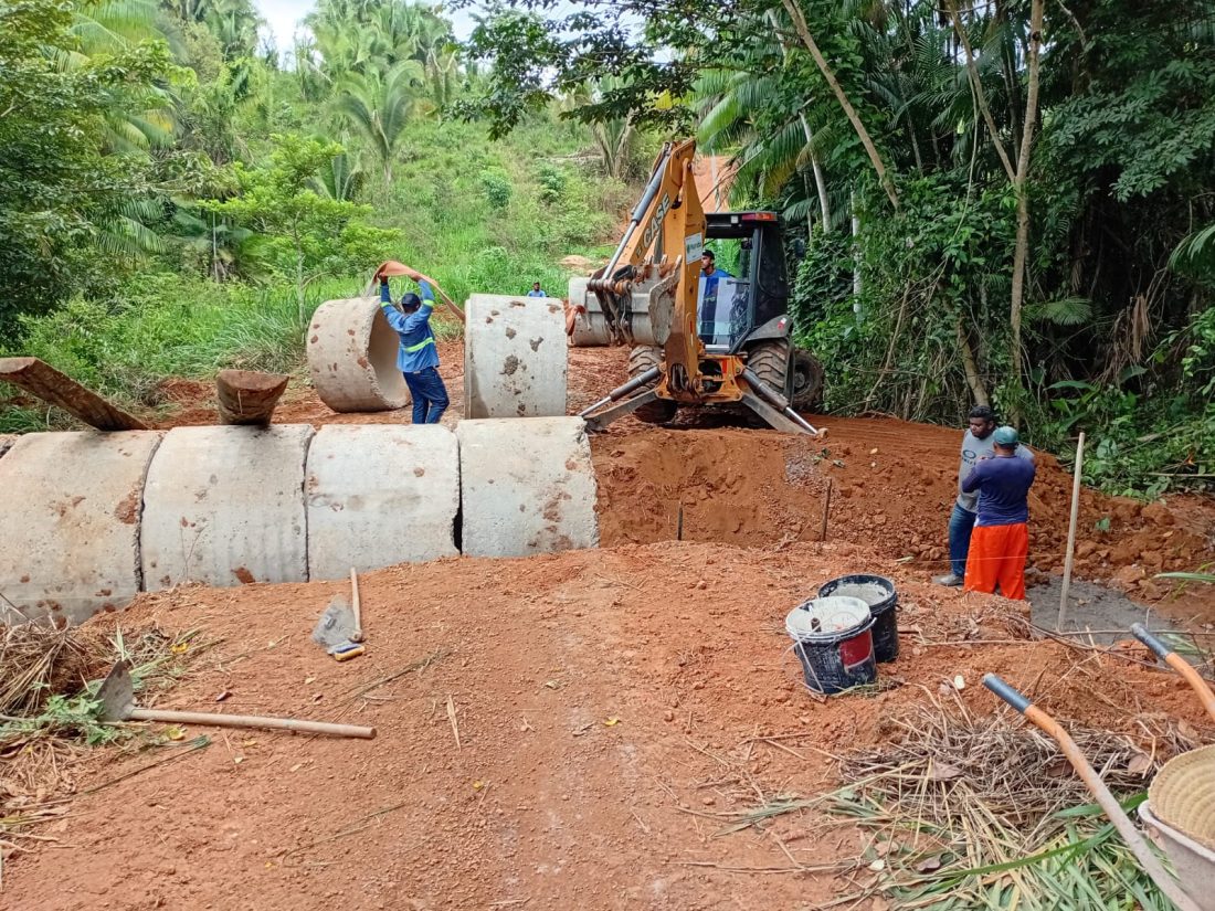 Sevop intensifica manutenção de vicinais e avança com obras na zona rural de Marabá