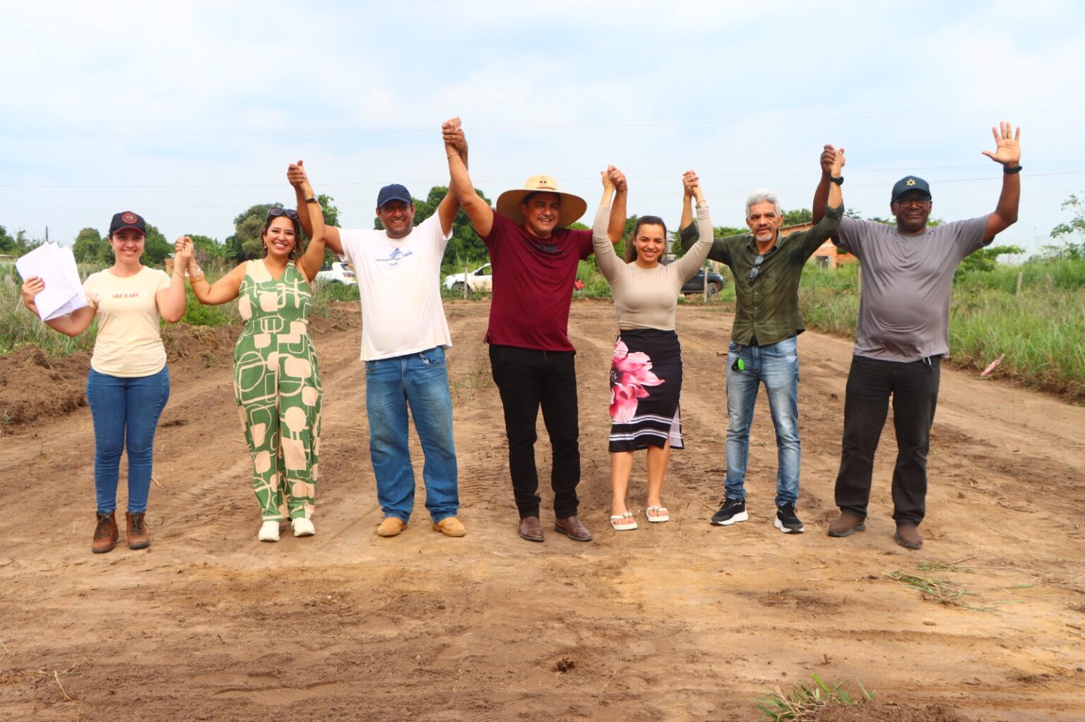 Bom Jesus do Tocantins avança em infraestrutura com abertura de nova via no bairro Santa Maria