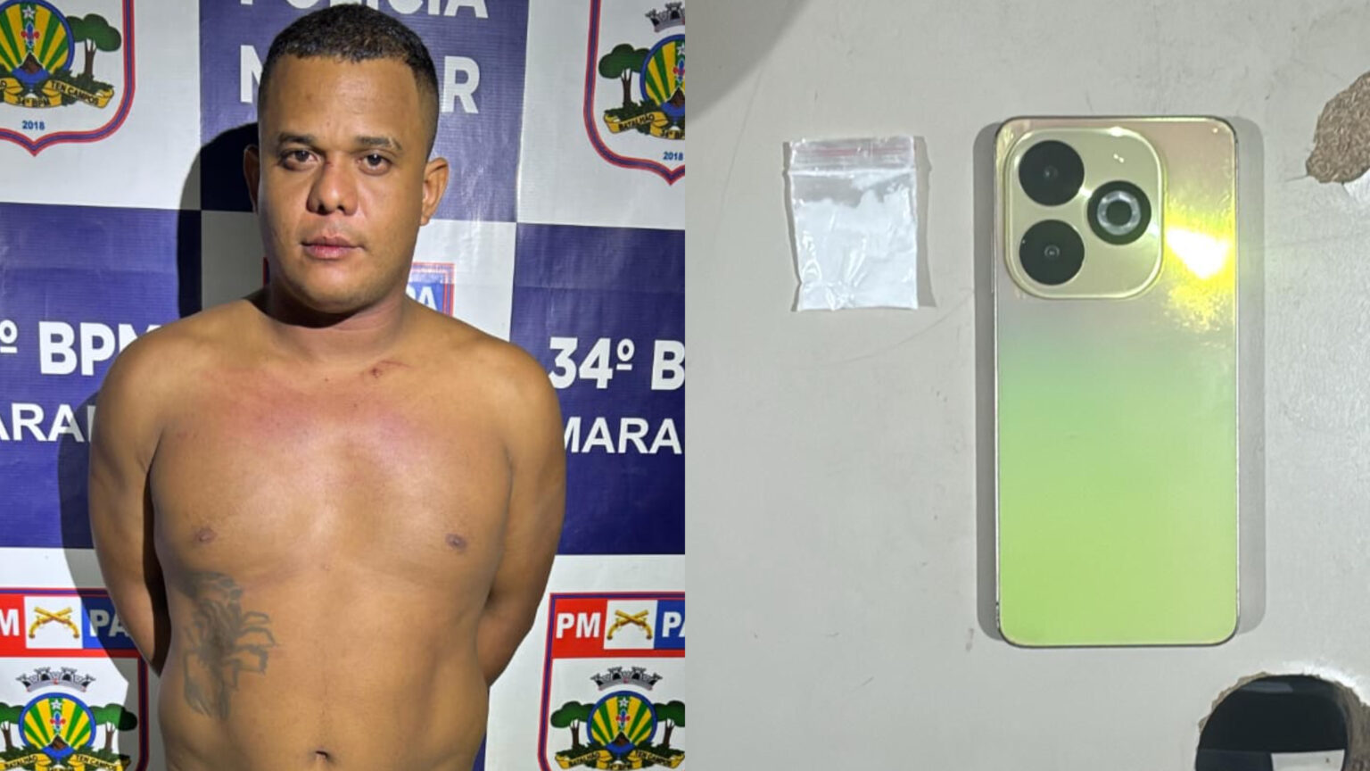 PM prende assaltante de banco em Marabá