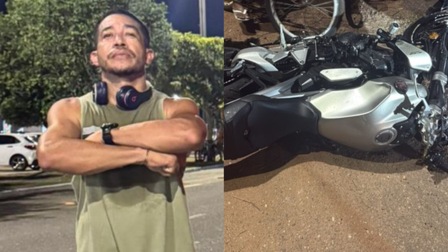 Policial penal morre após colidir moto em poste em Ananindeua