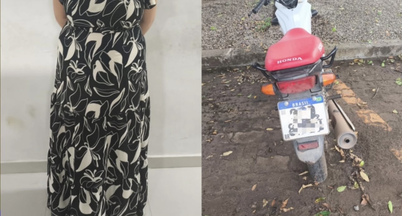 PM localiza motocicleta de segurança morto em Parauapebas; dois são conduzidos à delegacia