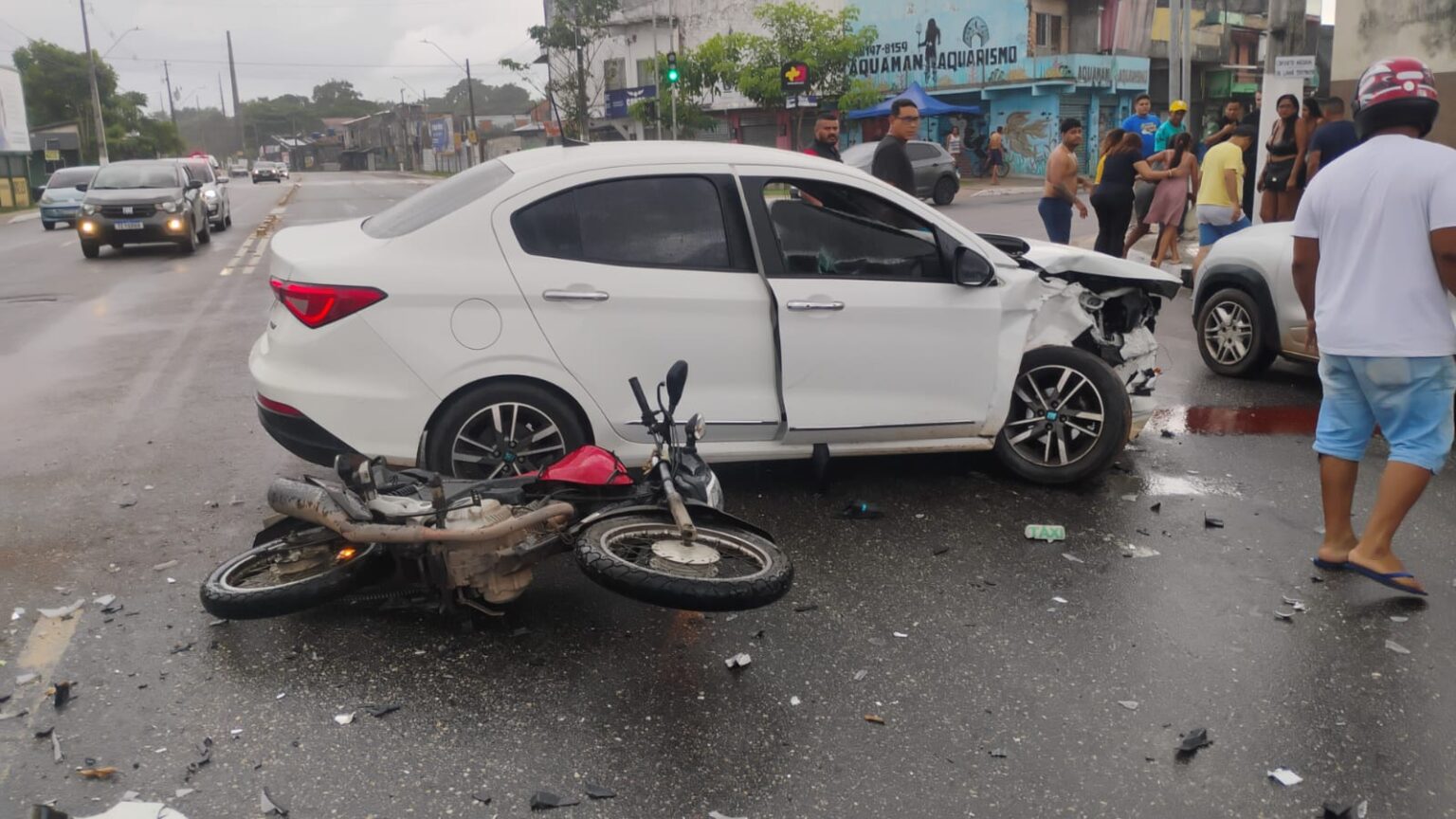 Perseguição e troca de tiros causa acidente no Pará
