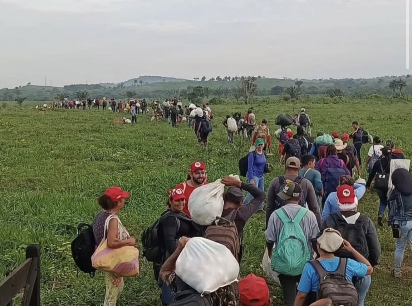 Integrantes do MST realizam nova ocupação rural em Curionópolis