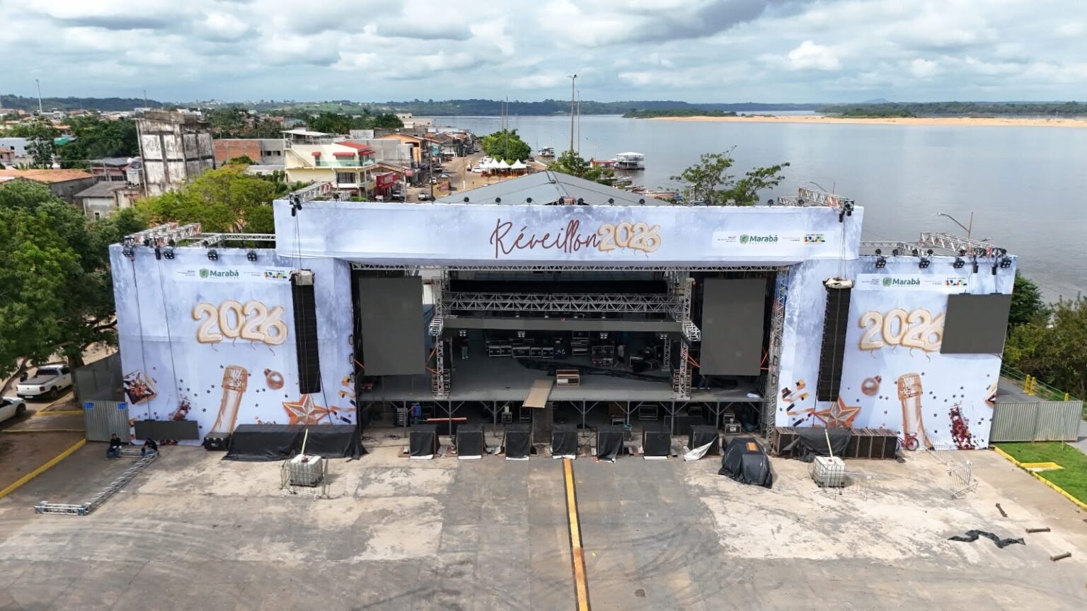 Marabá prepara Réveillon com estrutura montada e programação diversificada
