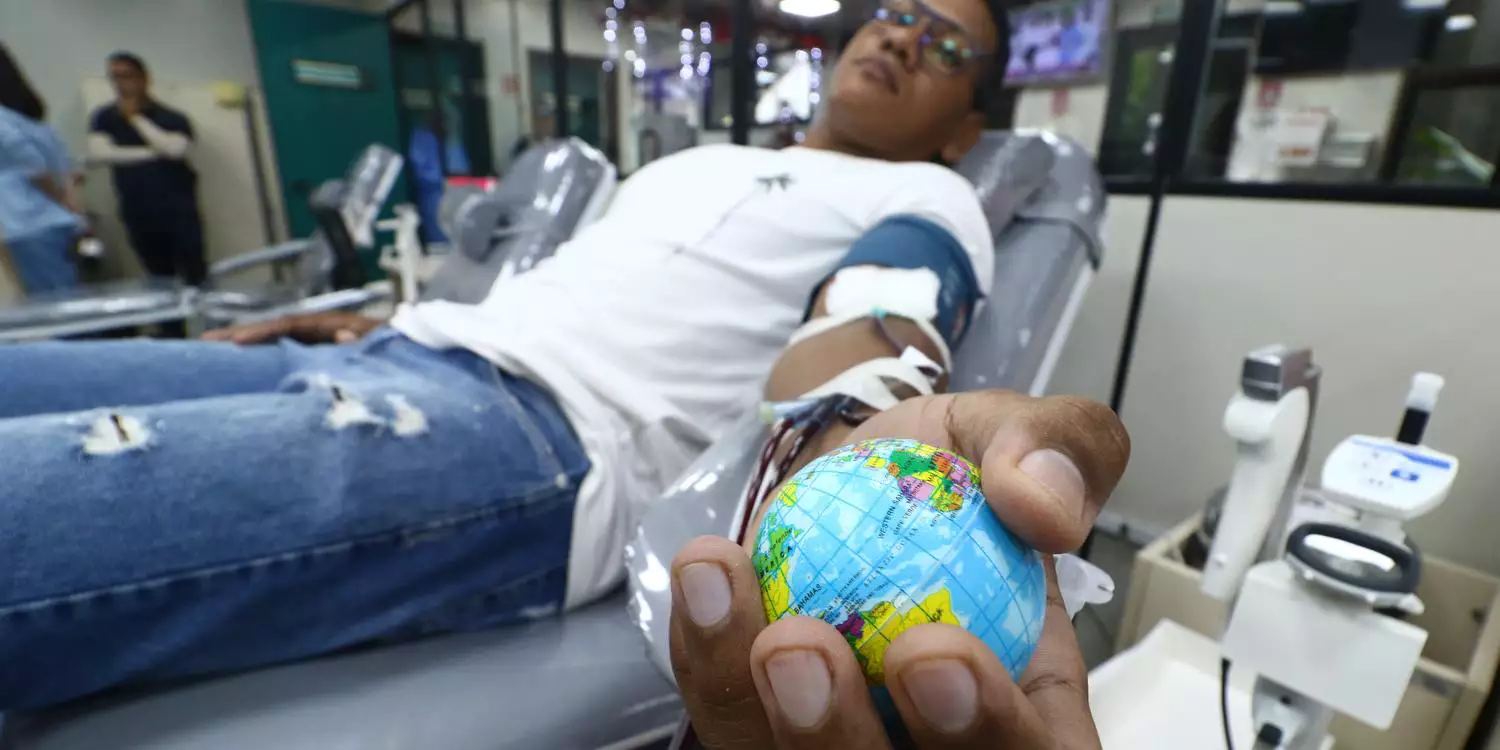 Fim de ano reduz doações de sangue e Hemopa alerta para mobilização de novos doadores