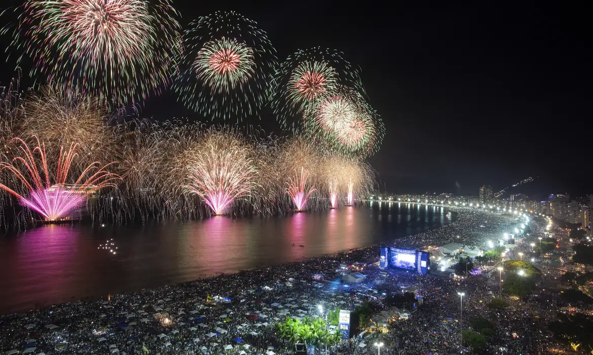 Guinness reconhece o réveillon do Rio como o maior do mundo