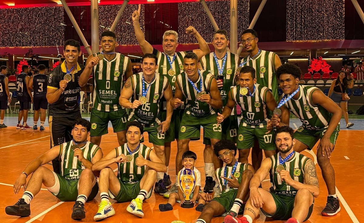 Marabá é campeão masculino de basquete nos Jogos Abertos do Pará